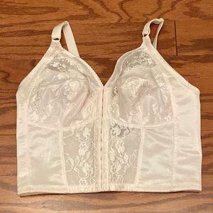 VINTAGE CORSET TOP with mesh detailing